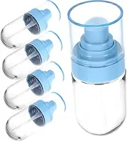 HAKIDZEL Essential Travel Size Spray Bottles Set 5pcs Fine Mist Atomizers for Makeup Perfume Facial Care