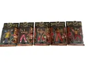 Complete Set Series 2 Deluxe Classic WWE FIGURES perfect Hart Nash Bulldog Shawn