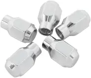 Aeroflow Conical ET Closed Wheel Nuts 7/16 Chrome 7/16-20" Set Of 5