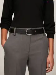 Tommy Hilfiger Black New Danny Belt (888318) | $104