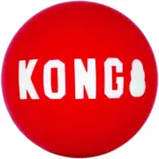 KONG - Signature Balls - 2 Pack Durable Ball for Chasing and Retrieving - for Sm