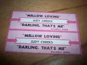 2 Judy Cheeks Mellow Loving / Darling That's Me Jukebox Title Strips