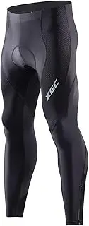 [XGC] Men's Long Cycling Pants Trousers Bike Pants Trousers Tights Legging with 4D Sponge Padded