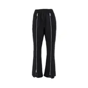 [PURPLE BRAND] PURPLE BRAND Satin nylon bootcut track pants Man M M Black