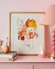 Paint by Numbers - Pink Haze - 20 x 15.7 inch Canvas - Artwork by Adele Naidoo - Designed to Frame - Journey of Something Paint by Numbers