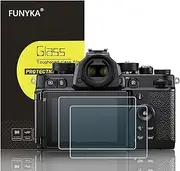 【For Nikon Zf Z8 Z9】2-Pack Glass Screen Protector Film for Nikon Zf Z8 Z9 Camera, 0.3mm Ultra-Thin Tempered Glass, 9H Hardness, 2.5D Round Edges, Anti-Scrach Anti-Fingerprint Anti-Dust