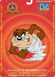 Looney Tunes Taz Character Domed Automotive Decal Sticker Badge Emblem