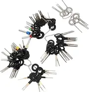 JECOMPRIS 73pcs Terminal Puller Kit Wire Connector Pin Extractor Tool for Automotive and Electronics Ergonomic Handle for Easy Use Essential for Car Motorcycle and Appliance Repairs