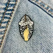 New Enamel Pin Lumos Magic Wand Harry Metal Pin 1 Piece