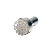 White - Autolamps 12V BAY15D 19-LED Bulb AUTOLAMPS LED380WT