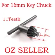 Full METAL KEY for 16mm Drill press Chuck Hitachi Bosch Ryobi Makita Dewalt
