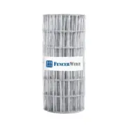 Fencer Wire Welded Wire Fence 2' X 100' 16-Gauge Galvanized Steel W/Mesh 2" X 4"