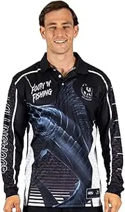 AFL Footy 'n' Fishing Shirt - Collingwood Magpies - Youth - Polo