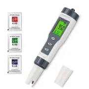3 in 1 Digital PH Meter for Water, TDS/PH/Temp Meter, Water Tester for Drinking Water, Swimming Poo as shown