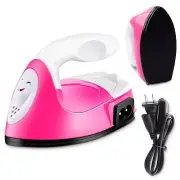 Mini Iron for Crafting - Small Iron for Crafts Small Travel Iron Mini Heat Pr...