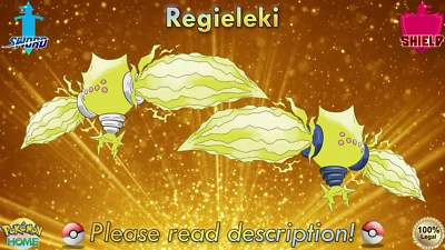 ⚔️Shiny Non-shiny Regieleki 6IV️Pokémon Sword Shield HOME (Legal)
