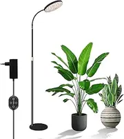 SENCHIKER - 24V LED Plant Lamp for Indoor Plants, LM281B+660nm LED Lamp, Novel Plant Centered Full Spectrum Plant Light, High PPFD Grow Lamp, F20H, Color