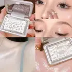 Highlighter Powder Palette Eyeshadow Face Contour Shimmer Highlighter W5Y9
