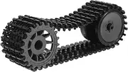 Model Building Blocks for Tank Making Tank Parts Replacement Mechanism Black