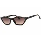 Guess By Marciano Women's Sunglasses Dark Havana Cat Eye Frame GM00002 52F