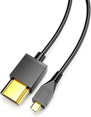 HDMI to Micro USB Cable, 1.5M/ 5ft HDMI Male to Micro USB Male Data Charging Cord Converter Connector Cable - 5pin