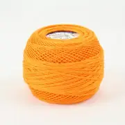 DMC Cebelia Combed Cotton Crochet Thread Size 20, 50g Ball, Colour 741 Medium Ta