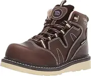 [Avenger Work Boots] FSI Avenger Women's Wedge Lace 6" Leather Carbon Safety Toe Waterproof EH Slip Resistant Work Boots
