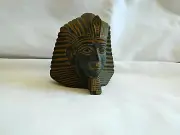 Egyptian Resin Stone King Akhnaton Statue Beautiful Workmanship #5