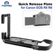 PEIPRO Quick Release Plate L-Shaped Bracket Hand Grip Holder for Canon EOS R5 R6