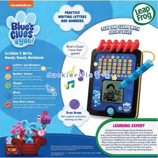 預購 Blue’s clues 有聲教具玩具 Leapfrog 跳跳蛙 Handy Dandy Notebook 筆記本