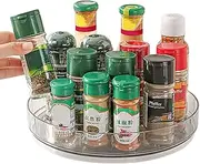 Turntable Organizer for Refrigerator | Cosmetic Makeup Organizer | Storage Turntable Round Shelf, Condiment Storage Rack, Rotating Organizer, Kitchen Storage Tray, Pantry Cabinet