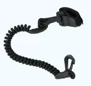 Coiled Kayak Paddle Leash, sit on top angler fishing rod holder surf zone