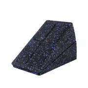 3pc Leg Stretcher Foot Squat Wedge Foam Slant Board for Squats Calf Raise Block Yoga Wedge Equipment black blue