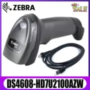 Zebra DS4608-HD7U2100AZW Handheld 1D 2D Barcode Scanner Reader With USB Cable