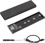 Aluminum M.2 NVME SATA SSD Enclosure Adapter, USB3.1(440+ MB) M.2 SATA SSD Enclosure Adapter for Windows, for OS X, for Linux, for Android