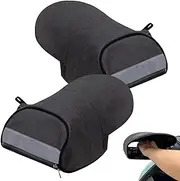 Bicycle Handle Grip Gloves | Handlebar Gloves Riding Gloves,Windproof Handlebar Gauntlets, Waterproof Handle Grip Sunshade Covers for Motorcycle Bicycle Scooter ATV