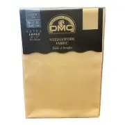 DMC Needlework Fabric 3865 Ivory 28 Ct Linen 20 x 27 NIP