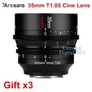 7artisans 35mm T1.05 Large Aperture ED Cine Lens for Sony E Mount A6500 Camera