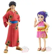 Banpresto ONE Piece DXF THE GRANDLINE SERIES Wano-kuni Luffy & Otama Figure set