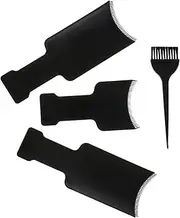 Healvian Hair Dyeing Tool Set 4pcs Highlighting Board Brush Set for Easy Convenient Coloring