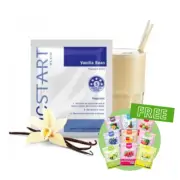 KicStart VLCD Shakes - Vanilla Bean pack of 21 + FREE Feel Good Protein Water