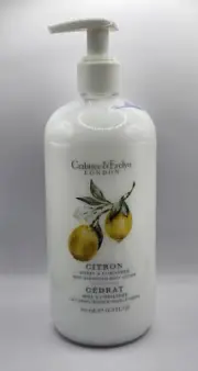 Crabtree & Evelyn CITRON Honey Coriander Body Lotion Pump 16.9 oz/500 mL NEW