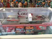 M2 AUTO HAULER RAW CHASE CHERRY COKE 1965 FORD ECONO 1990 WHITE FORD MUSTANG GT
