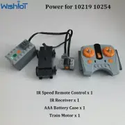 Power Functions 4pcs Battery Box Train Motor IR Receiver Controlled For Lego Set