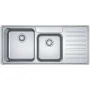 Franke Bell Double Bowl Sink BCX621RHD