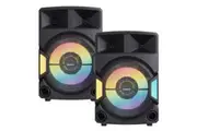 Majority PS500 - Bundled PA System 150w Bluetooth Karaoke-DJ-Party-PA System - Black