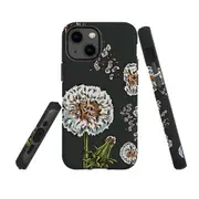 For Apple iPhone 13 mini Case, Armour Back Cover, Dandelion Flowers