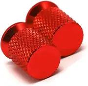 jininghaibo Motorcycle Tire Valve Caps Compatible with Royal Enfield Bullet/Meteor/Classic 350 500 Interceptor 650 Continental GT 535 Himalayan 411 400(Red)