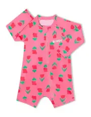 [Bonds] Baby Swim Long Sleeve Zippy in Tulip Time