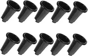 DECOMELODY 10Pcs Multi Functional Plastic Nursery Pots Breathable Transplanting Flower Pots for Succulent Plants for Home Gardening and Balcony Use